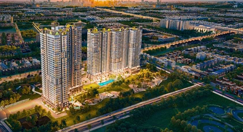 Phối cảnh tổng thể dự án TT Genesis Nhà Bè