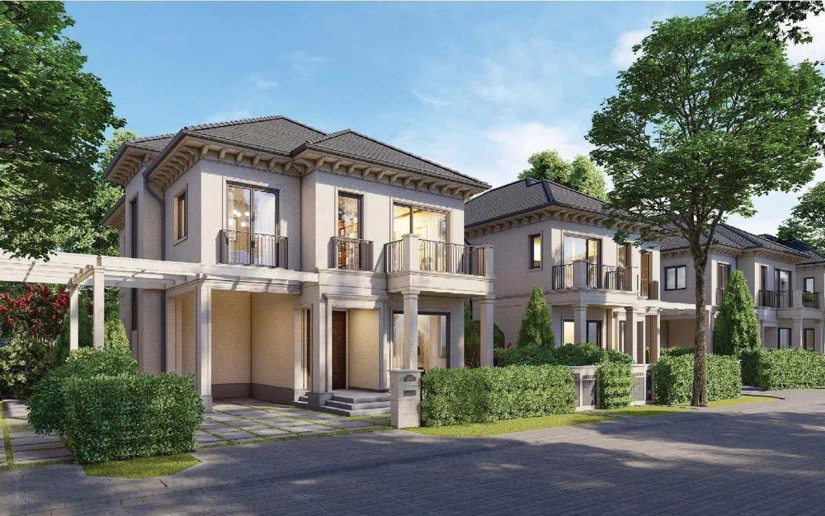 Biệt thự Park Grand Villa hướng không gian xanh Central Park