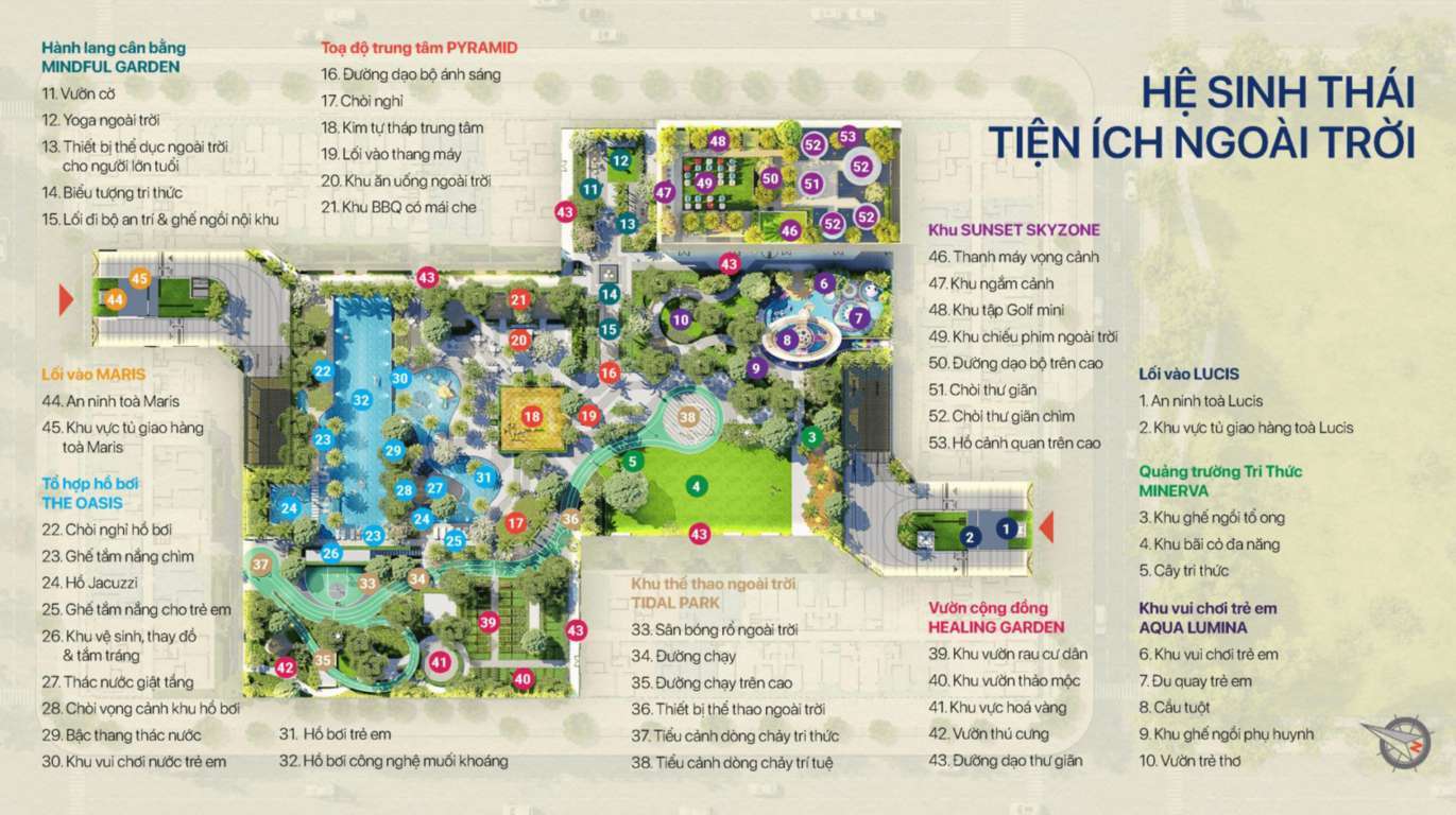 Phối cảnh tiện ích nội khu TT Genesis