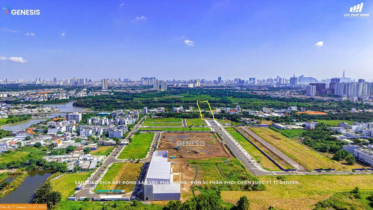 Khu đất TT Genesis nhìn từ trên cao