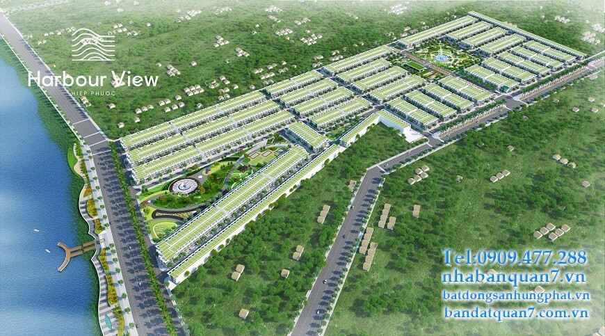 Phối cảnh dự án Hiệp Phước Harbour View Long An