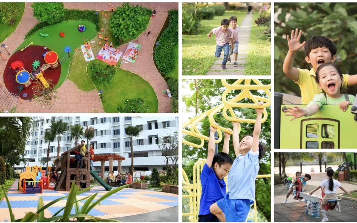 Khu vui chơi trẻ em trong công viên Waterpoint
